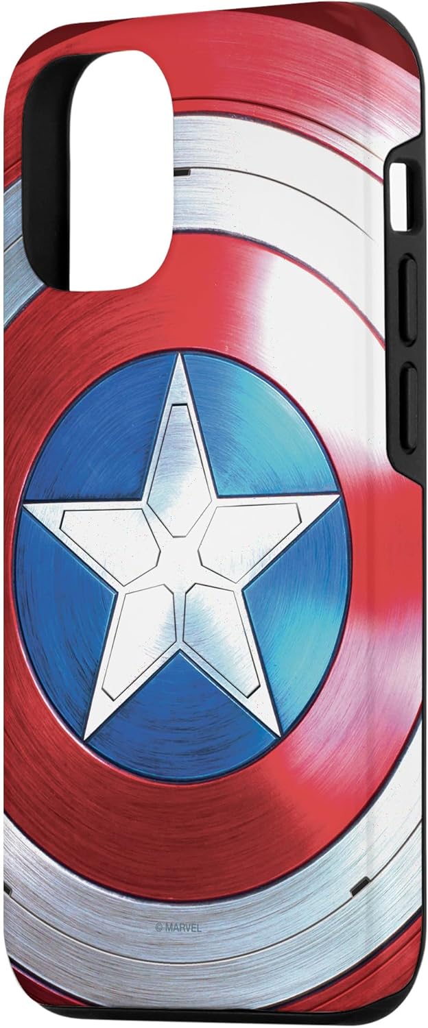 The Falcon and The Winter Soldier Captain America Shield Case for iPhone 12/12 Pro