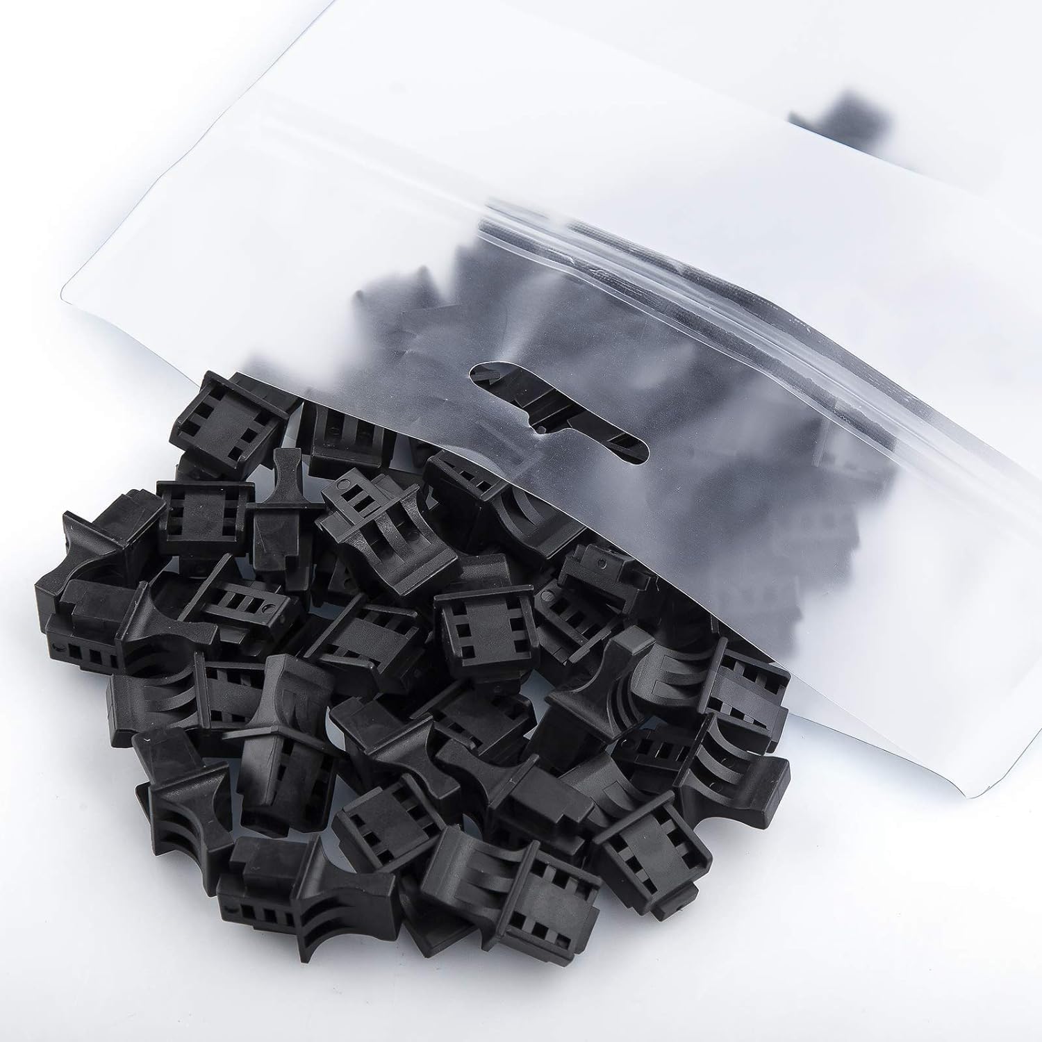 50 Pack RJ45 Dust Cover, Anti-Dust Cap for RJ45 Slot, Dust Cap - Ethernet/LAN Port Protector/Blocker, RJ45 Port Protector for Switch/Network Cards/Router/Media Converters, PVC