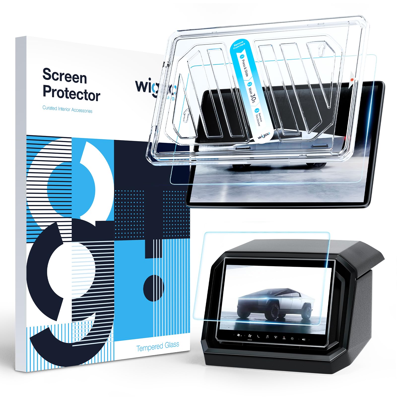 Wigoo for Tesla Cybertruck Screen Protector, Matte
