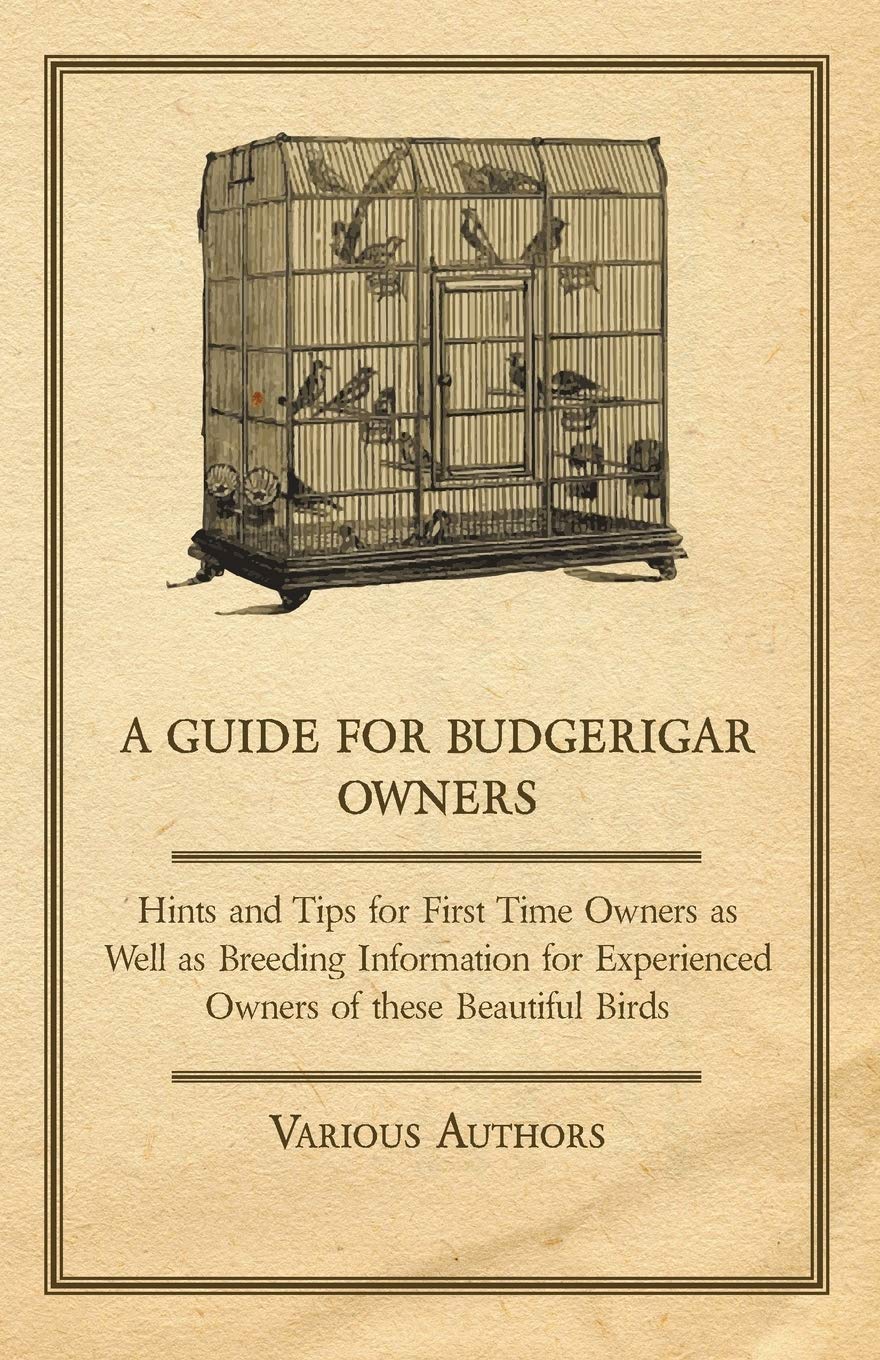 A Guide for Budgerigar Owners Hints and Tips for First Time Owners as Well as Breeding