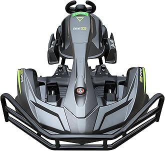 Go Karts for Adults, PRO Electric Go Kart Build in 1500W*2 AC Brushless Motor with 54V8A Removable Lithium Battery and Handbrake, 40km/h High Speed Drifting Gokart for Ages 14+ Up to 2m/200kg