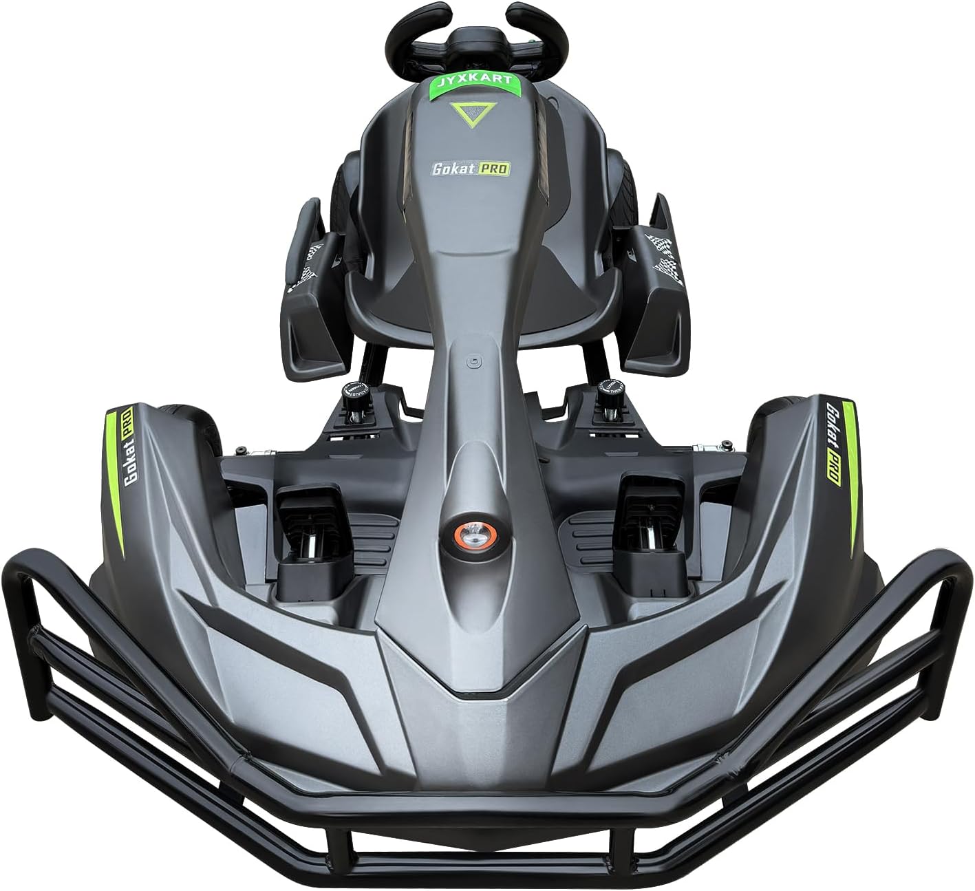 Go Karts for Adults, PRO Electric Go Kart Build in 1500W*2 AC Brushless Motor with 54V8A Removable Lithium Battery and Handbrake, 40km/h High Speed Drifting Gokart for Ages 14+ Up to 2m/200kg