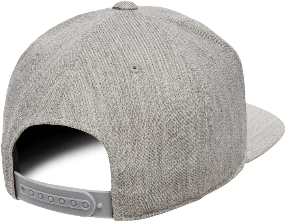 Flexfit/Yupoong 110F,110FT One Ten Snapback Hat Cap Black, XX-Large