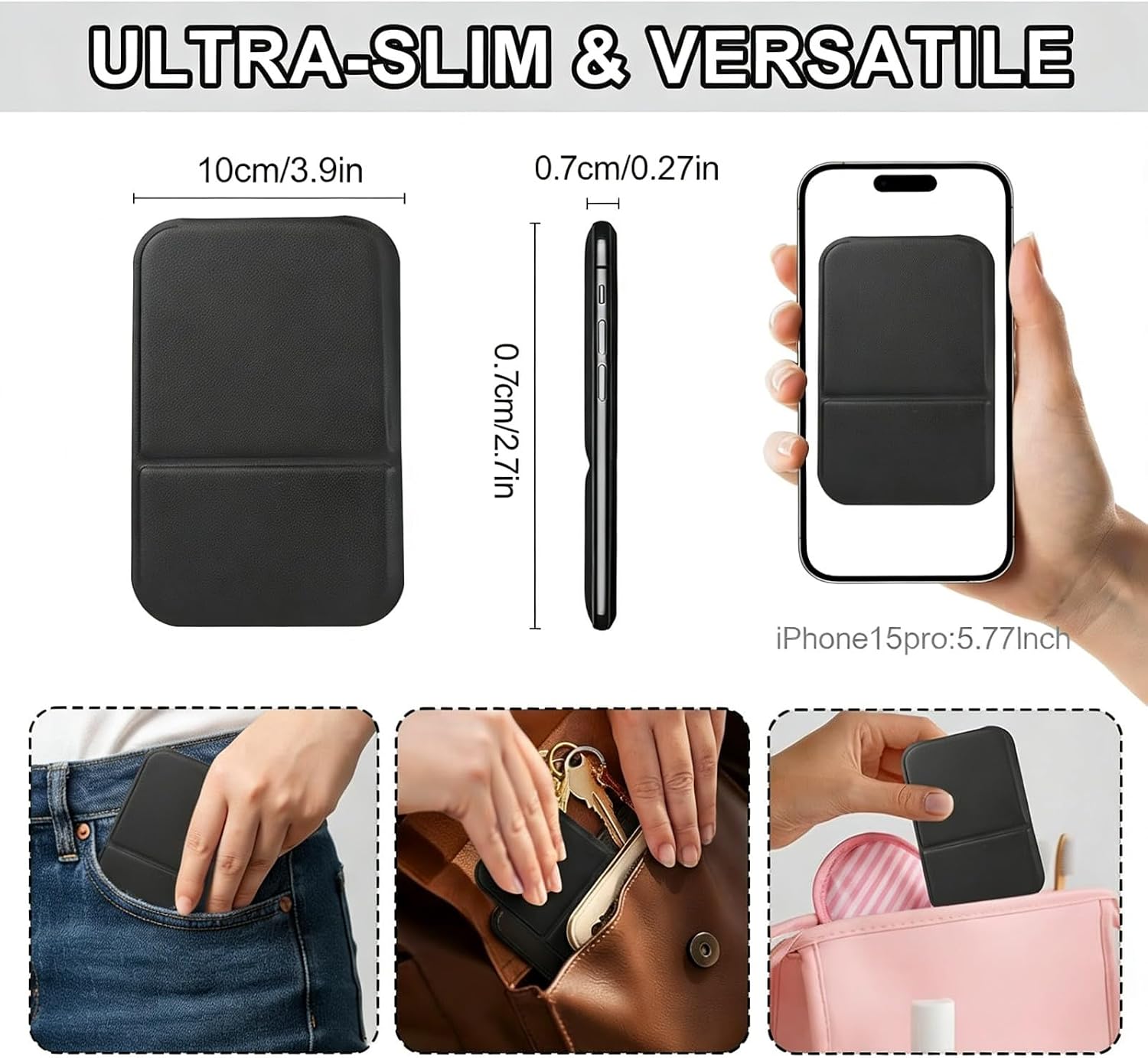 2 Pack Compact Folding Makeup Mirror 3.9", Portable Pocket Purse Mirror with Stand, Mini Travel Foldable Cosmetic Mirror, Handheld Tabletop Double-Sided Vanity Mirror for Women Girls