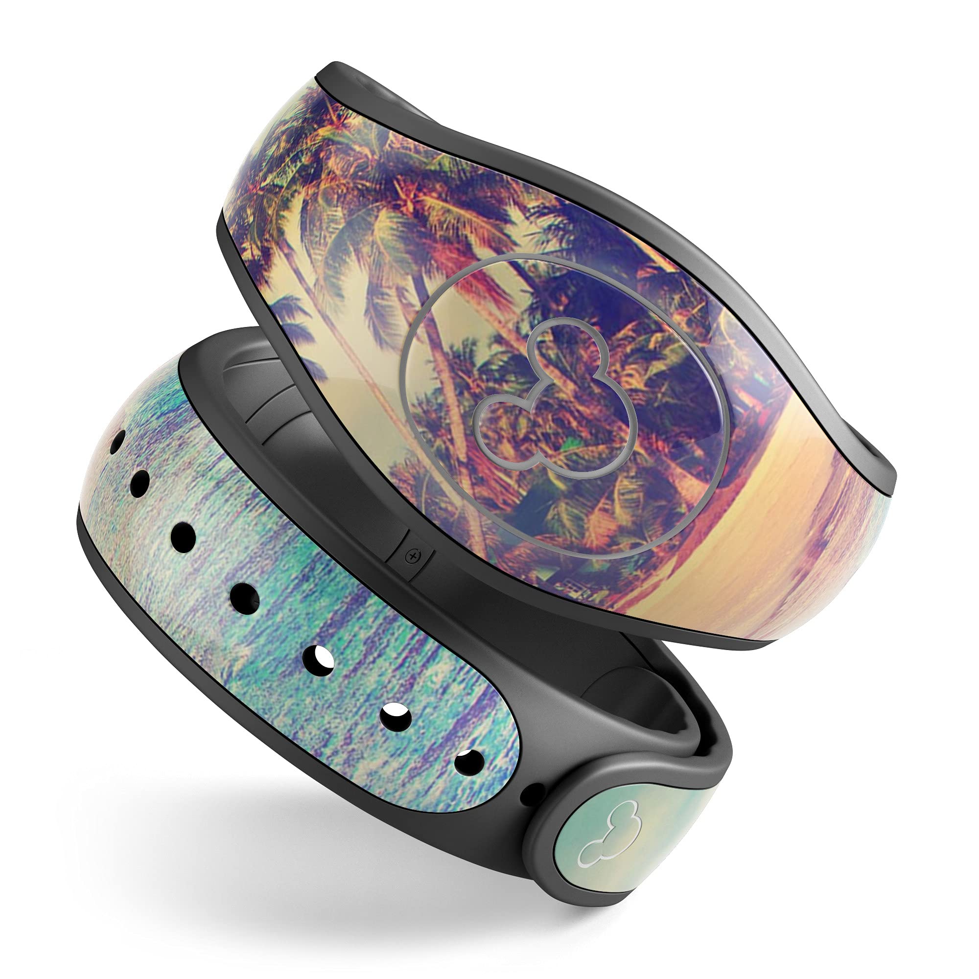 Design Skinz Dreamy Beach Skin Decal Vinyl Full-Body Wrap Kit Compatible with Disney MagicBand+ (Fits MagicBand+ for Disney Parks)