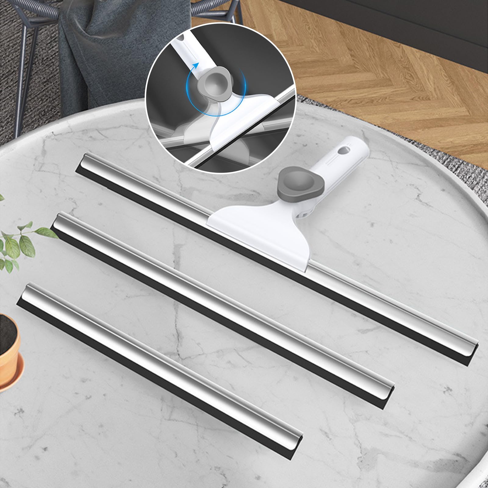 水切りワイパー 延長ポール付 延長ポール付 水切りワイパー