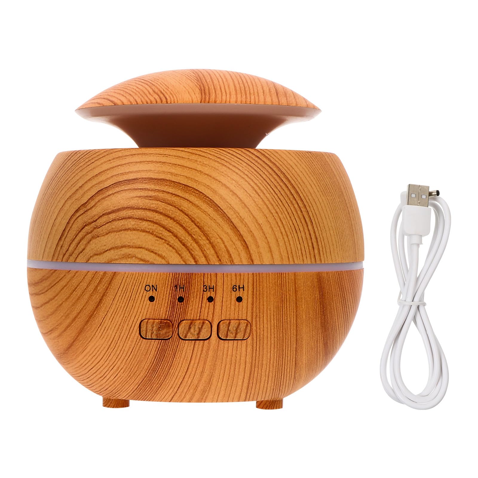 Aroma Diffusor 120ml aus Pp und Abs mit LED Licht, für Yoga und Büro