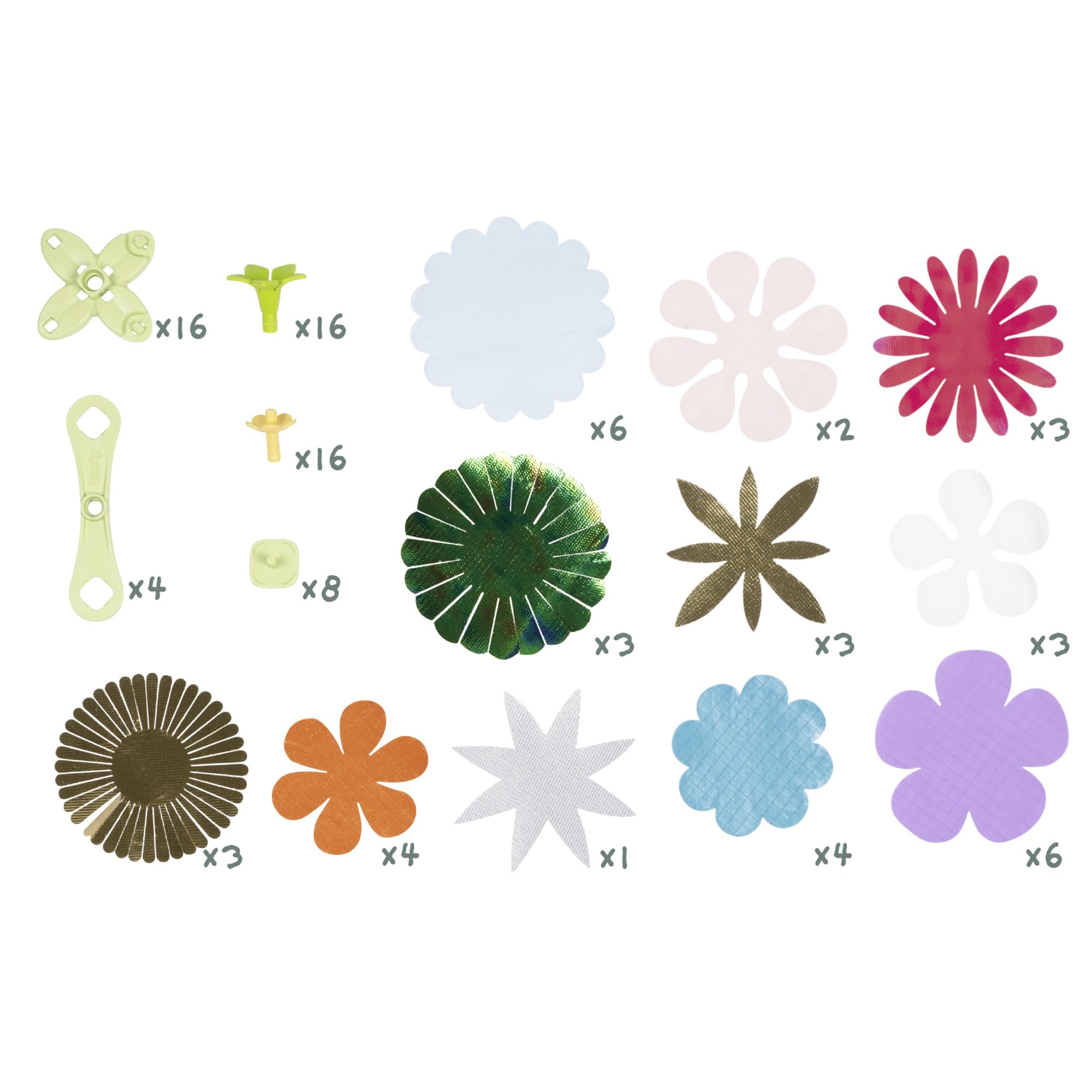 Smoby Recharge Set Déco Fleurs Atelier Création de Fleurs 5 Ans Fabrication Française