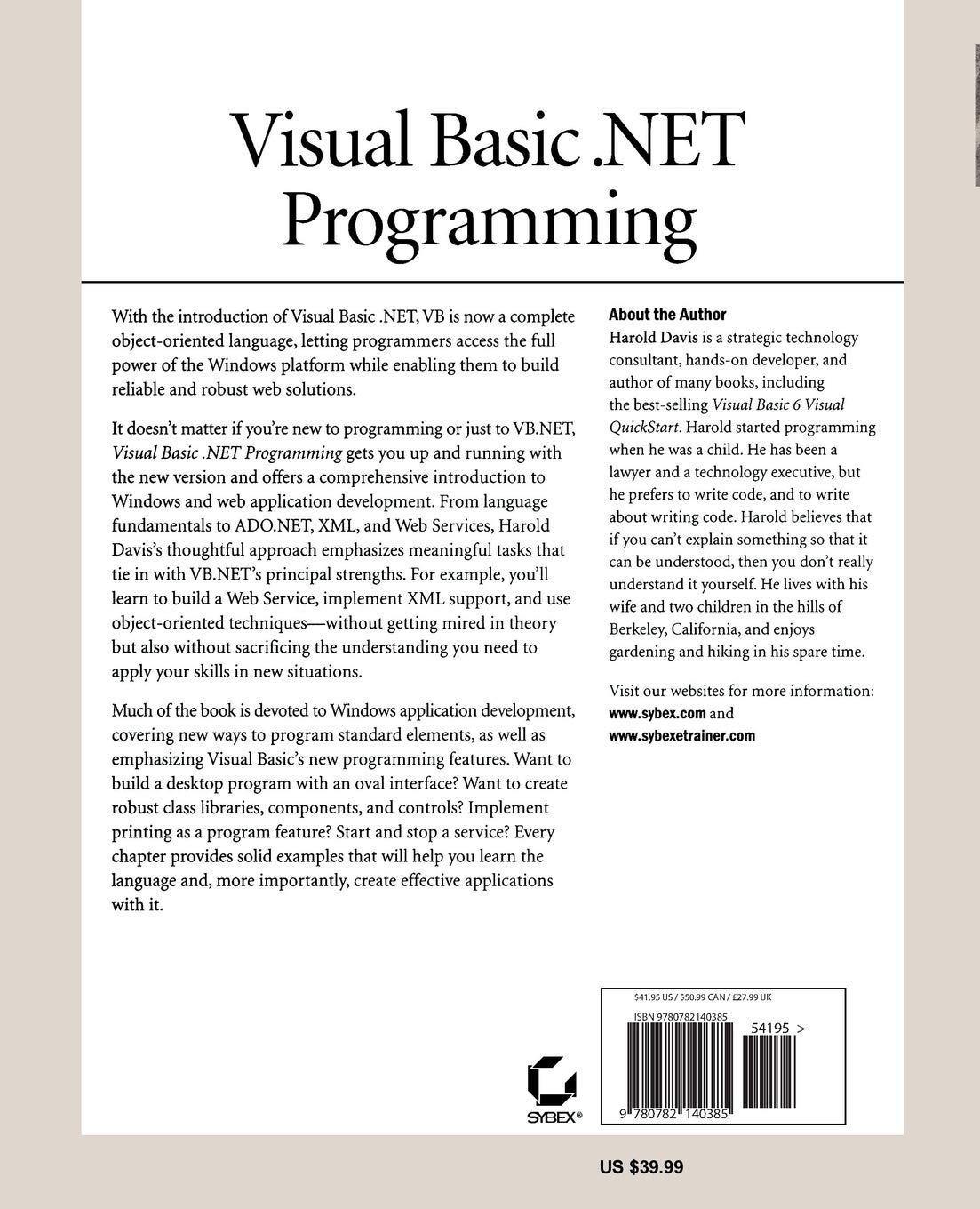Visual Basic.Net Programming