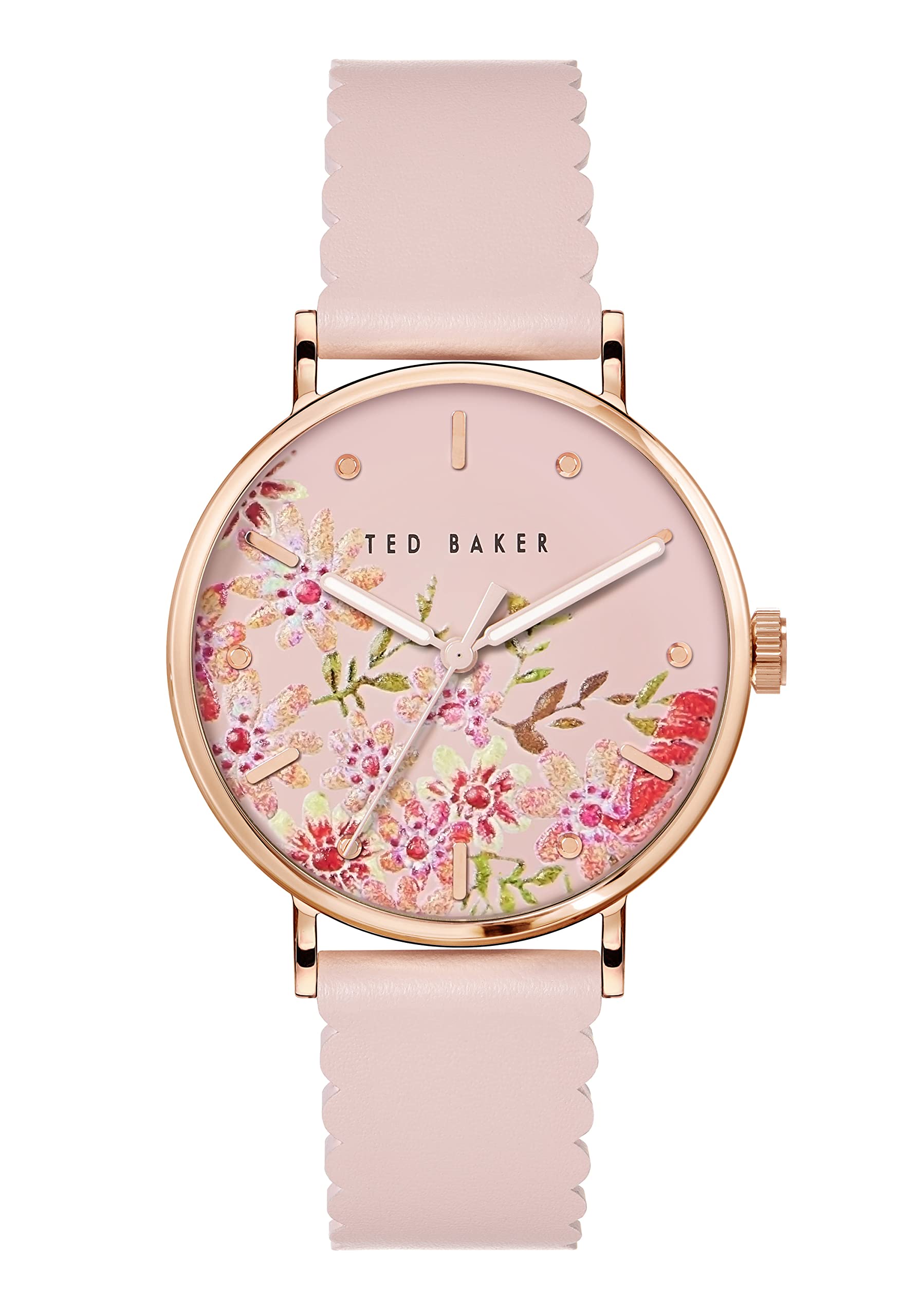 Ted Baker Phylipa Retro Pink Leather Strap Watch (Model: BKPPHS2389I) (B09RVZM8G9) Amazon Price History, Amazon Price Tracker