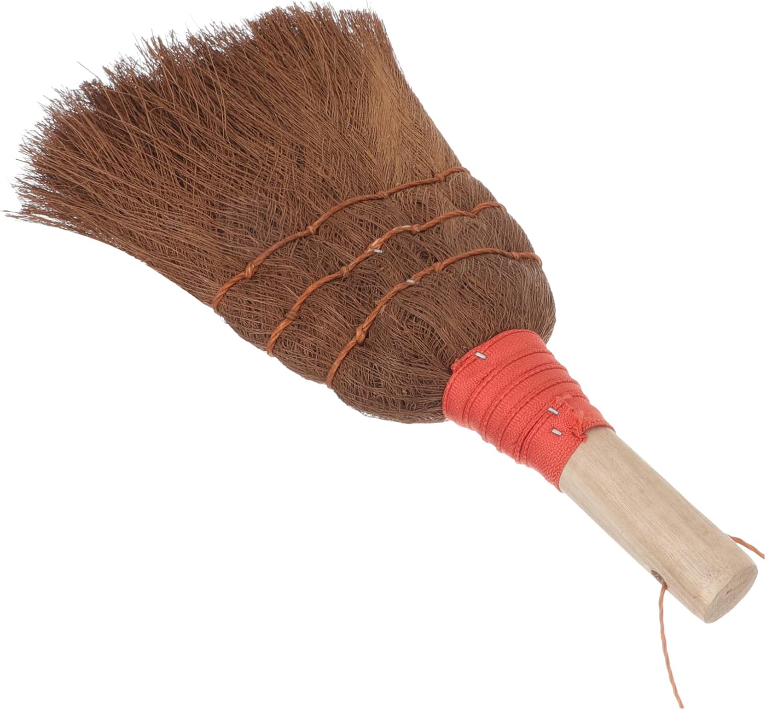2pcs Desktop Palm Fiber Broom Small Handle Dust Brush for Efficient Cleaning of Household Corners and Hard Reach Areas Lightweight and Portable Design for Easy Storage and Use