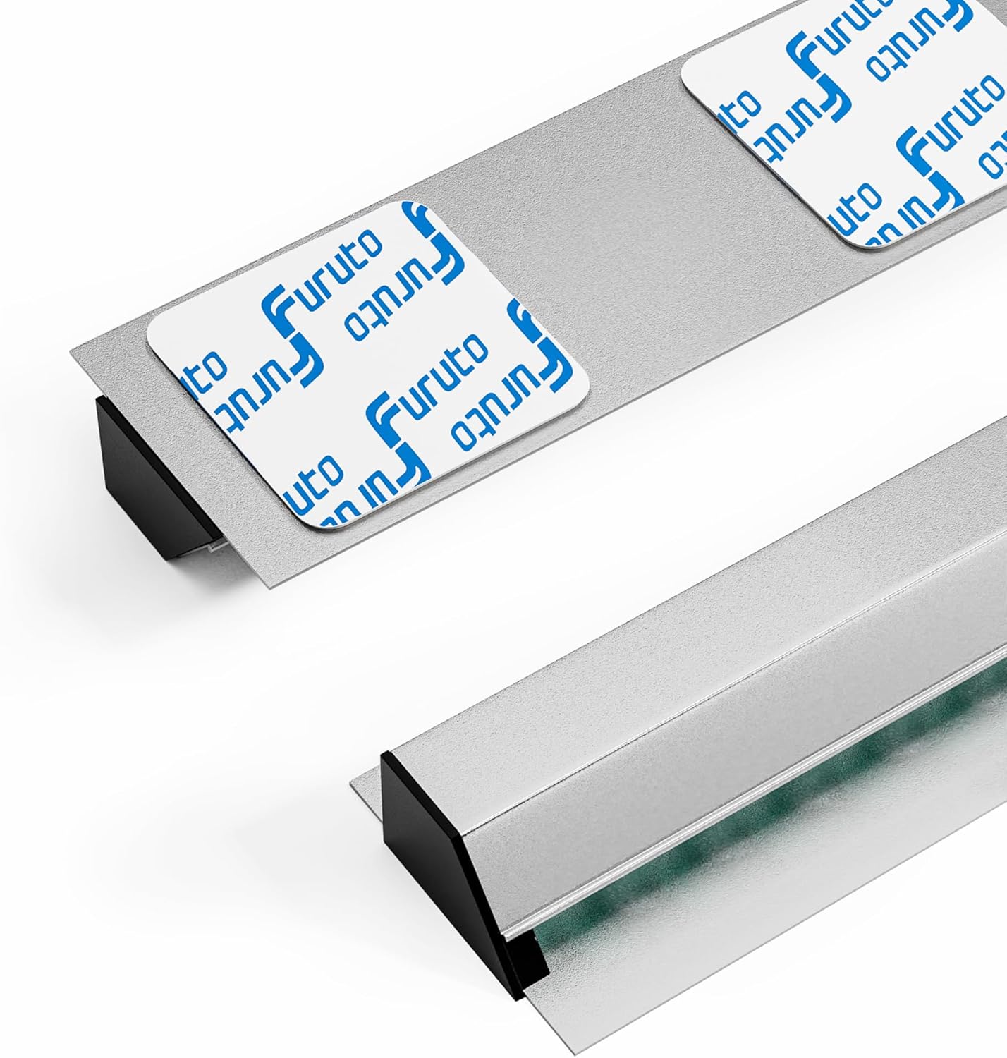 Grip-A-Strip 3 Ft Display Rail | Aluminum Poster & Art Holder | 6 Pack