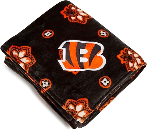 Vista 98 de Vera Bradley - Manta de felpa, gris, King Azulejo Plaza,Java azul marino y blanco,Floral Sea Air,Macarrón Anémonas,Bachelor Buttons Azul