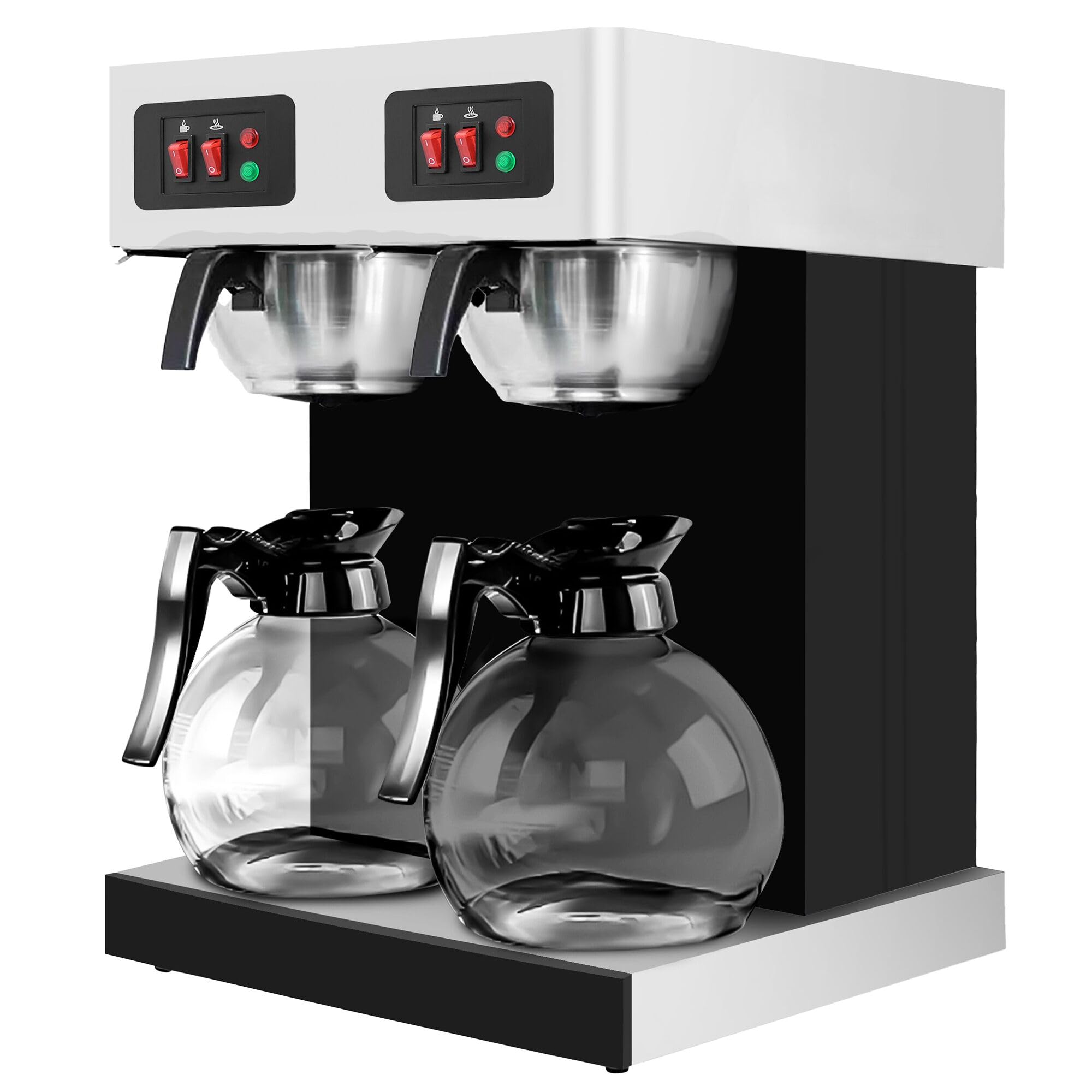 GGM Gastro Doppel-Filterkaffeemaschine 2x 1,8 L