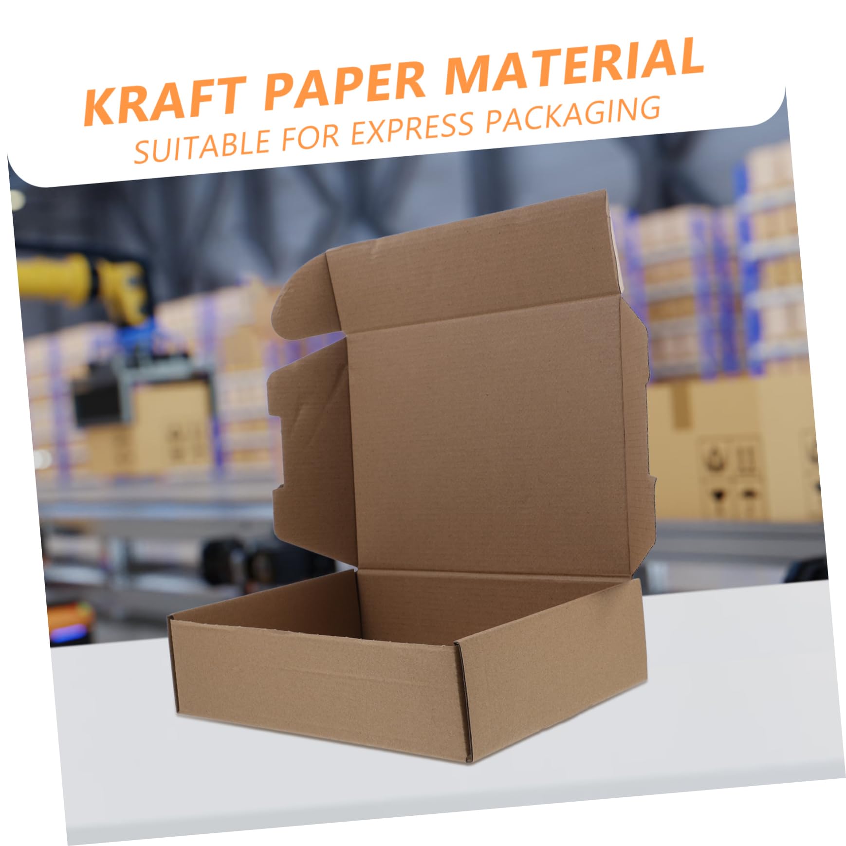 25 Piezas Cajas De Embalaje De Cartón Cajas Postales Para Envío Planas De Papel Para Paquetes y Almacenamiento