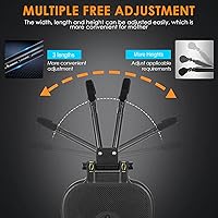 Vista 5 de Tabla universal para cochecito con asiento desmontable, apto para la mayoría de marcas de cochecitos, tabla de pie para cochecito, soporta niños