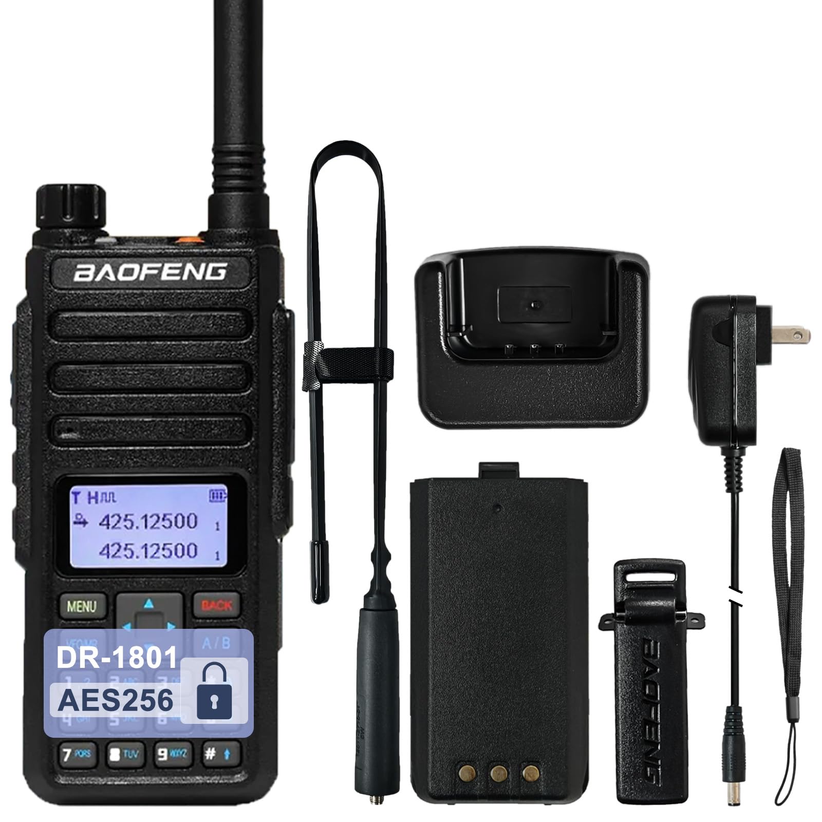 Amazon.com: BAOFENG Upgrade DR-1801UV DMR Radio AES256 Encryption