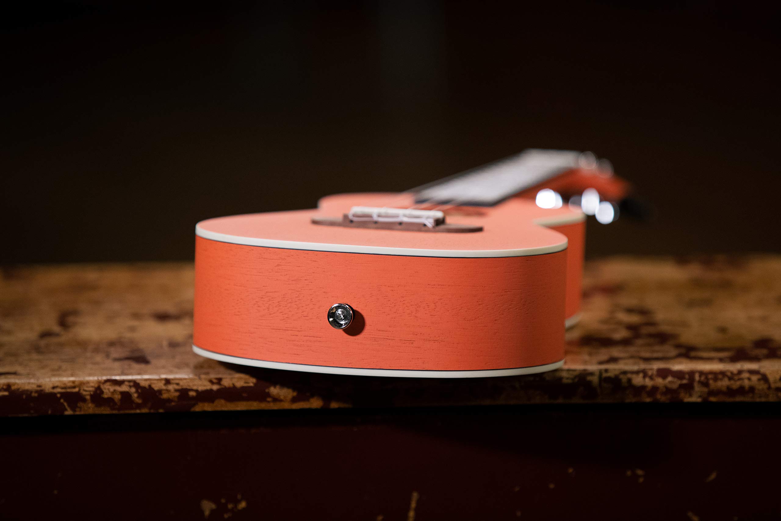Ortega Guitars Ukulele Concerto Acustico – Earth Series – Okoume, Orange (RUPUKI)