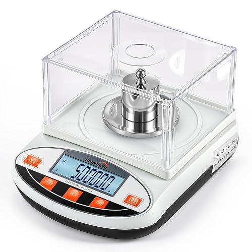 Bonvoisin Analytical Balance 500g 0.001g High Precision Lab Scale