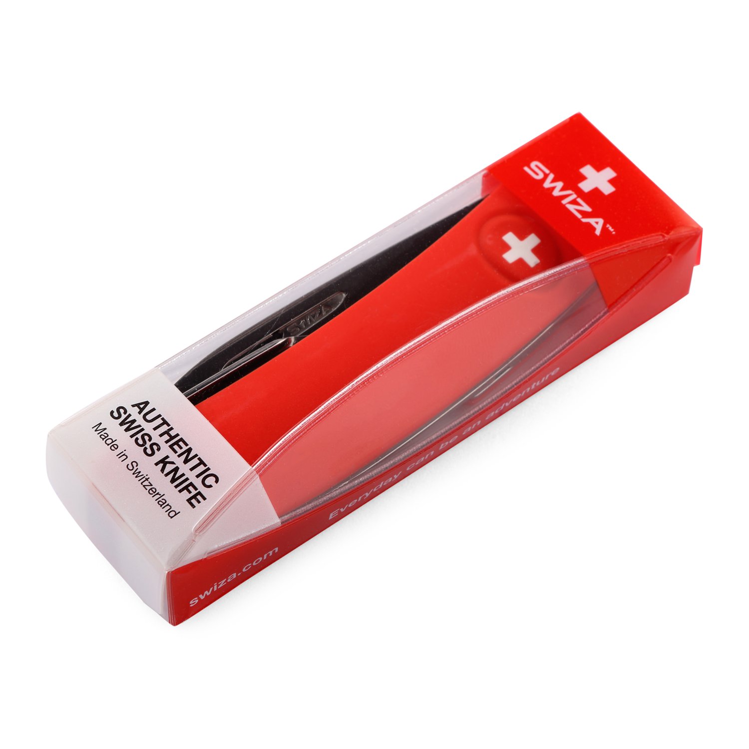 SWIZA Multifonctions D04r Couteau suisse, rouge, 16.8 EU