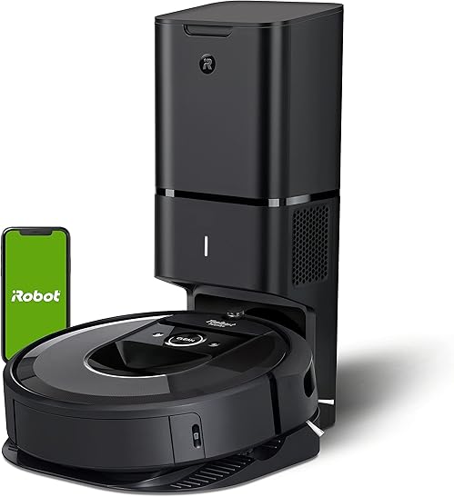 Meilleur robot aspirateur intelligent et le plus vendu: le modèle Roomba i7+ (7550) de iRobot