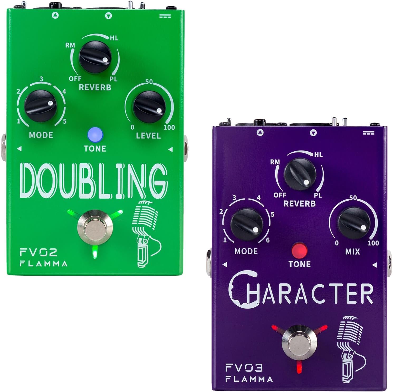 FLAMMA Doubling and Character Vocal Pedals