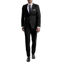 Calvin Klein Premium Skinny Fit Mens Suit Separates | Performance Stretch Fabric