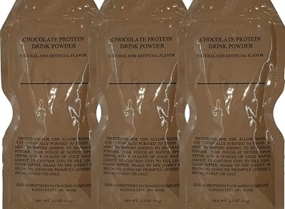 MRE Dairyshakes & Protein Drinks (Strawberry-Banana, Vanilla, Chocolate Hazelnut & More) 3 Packets Each! (Chocolate Protein Drink Powder)