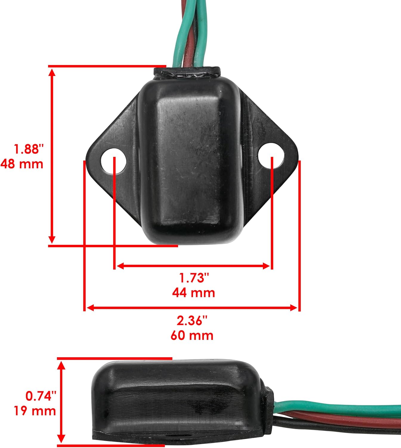 Caltric Regulator Rectifier Compatible with Yamaha Wvt700 Wave Venture 700 1995 1996 1997 1998 Pwc 700