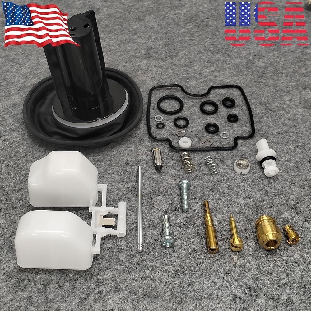Carburetor Repair Kits Diaphragm Replacement for Yamaha XVS1100 1999-2007 V-Star XVS 1100