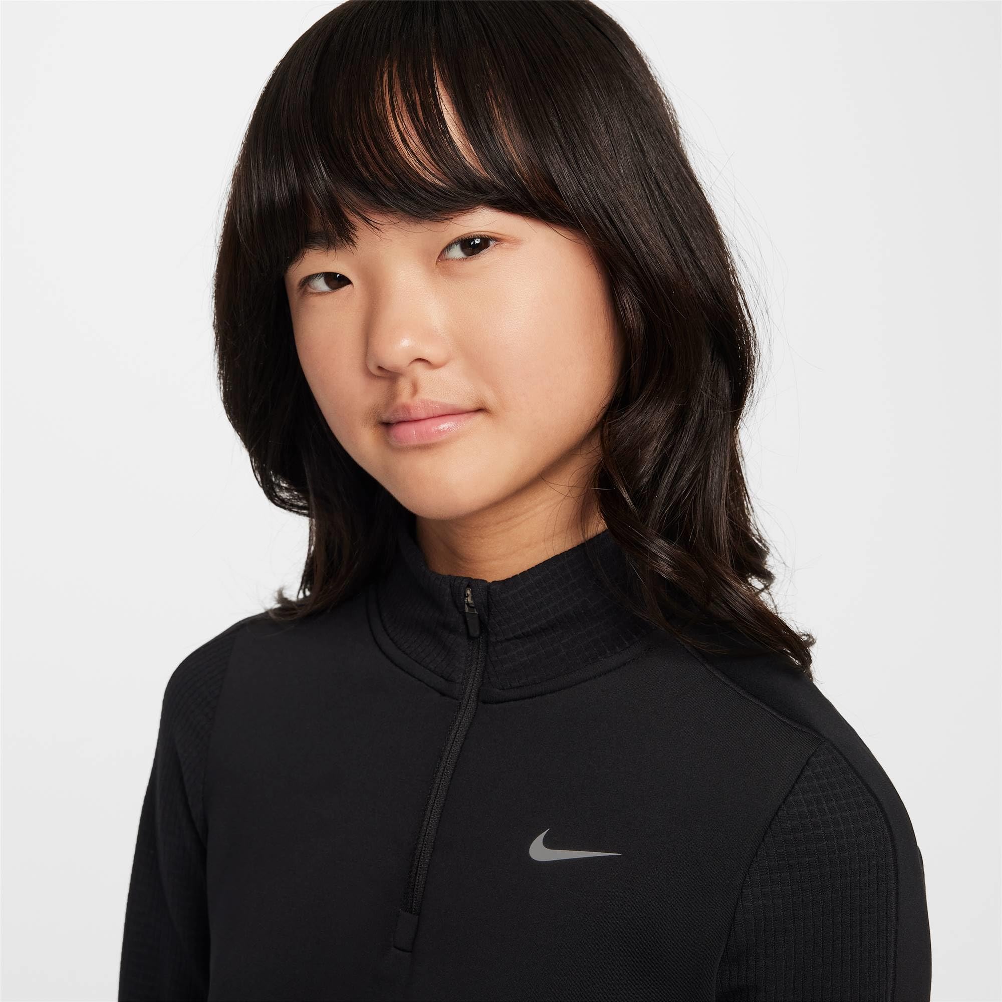 NIKE Pro Therma-fit Oberteil Mit Halbreißverschluss (Mädchen) Top Niñas