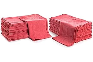 Simpli-Magic 79101 Shop Towels: Premium Cotton Rags for Industrial Cleaning