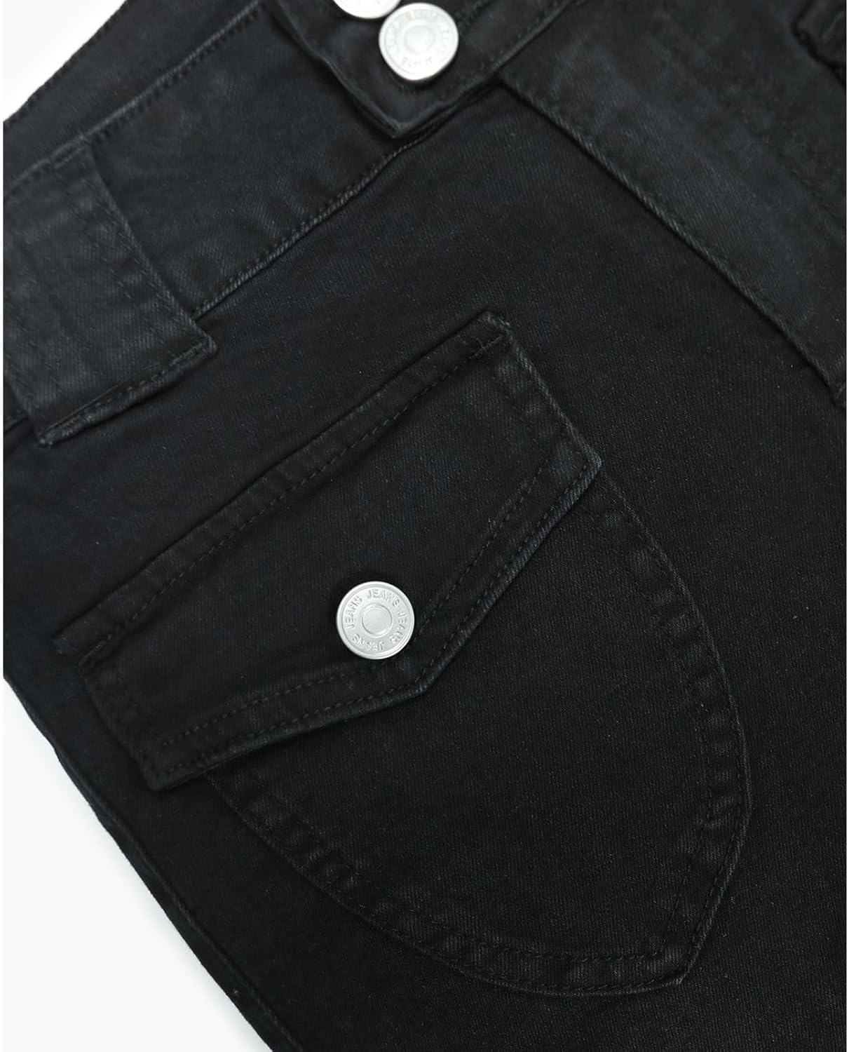 Low Rise Flare Jeans for Women Baggy Y2K Stretchy Bell Bottom Denim Pants 90s Vintage Washed Jeans with Pockets - Image 5