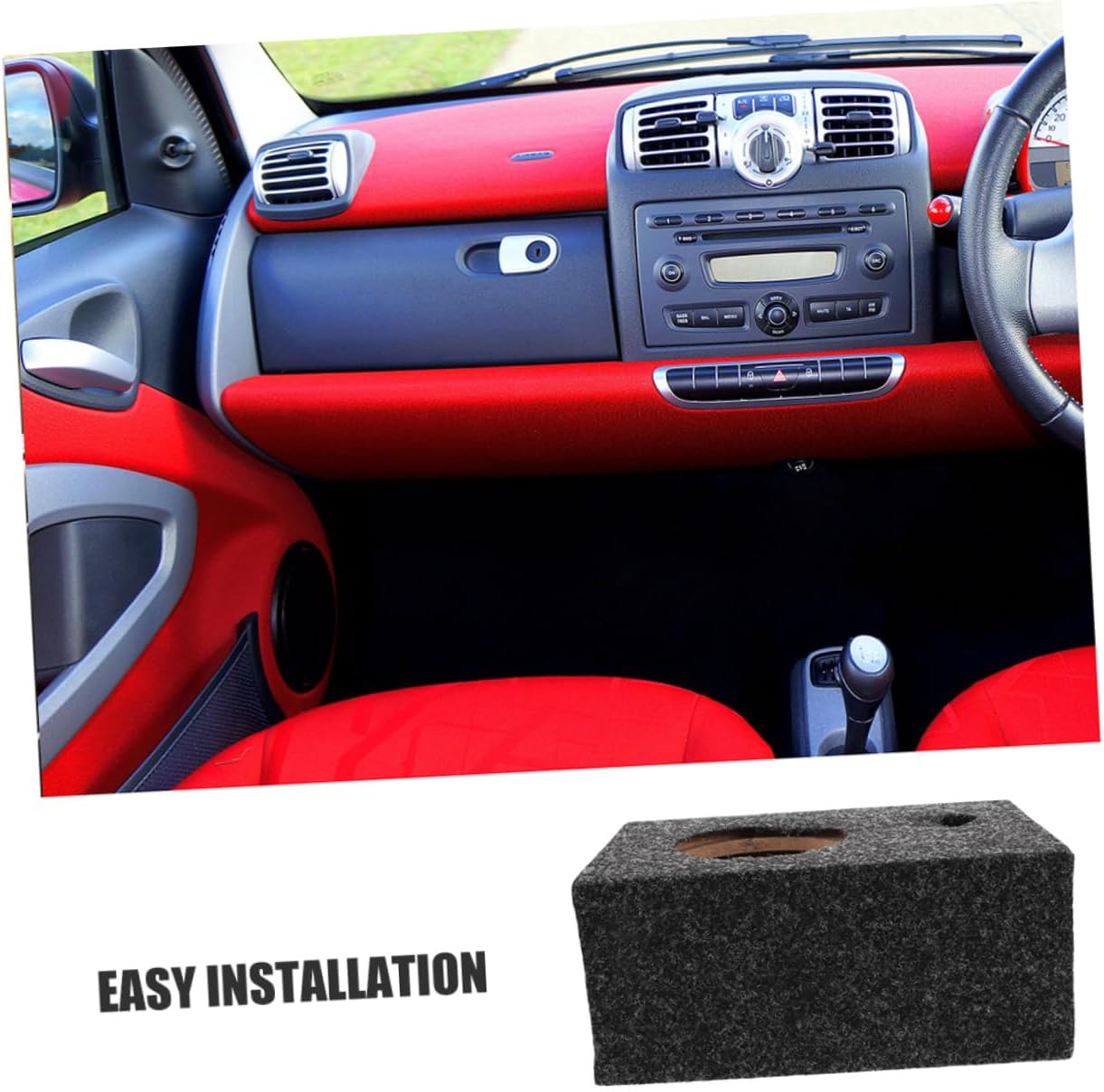 ERINGOGO Diy Car Audio Enclosure Box Subwoofer Speaker Box Auto Enclosures Speaker Housing