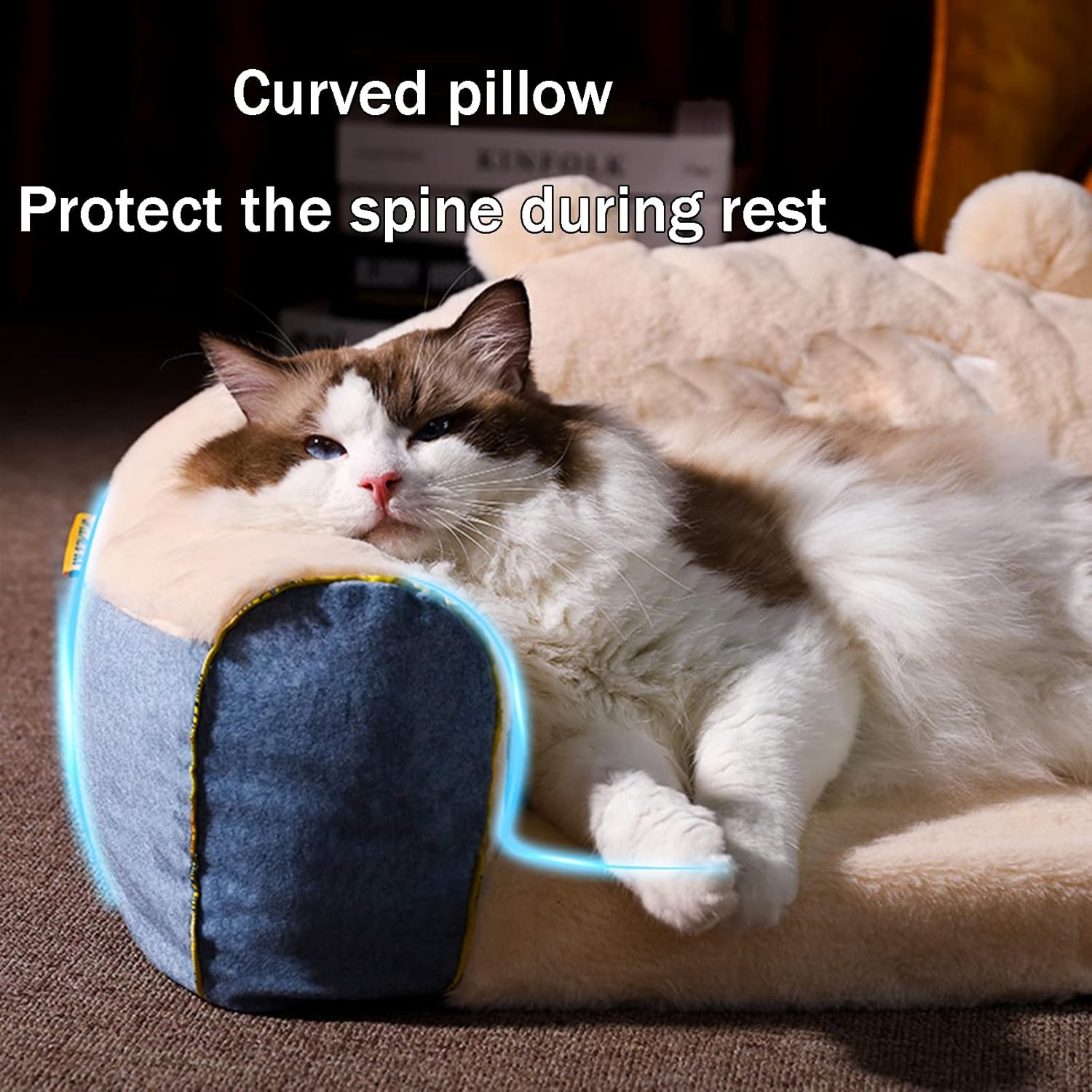 review Pet Sofa Cat Litter Winter Warm Cat Sofa Bed, Removable All-Season General Pet Supplies
