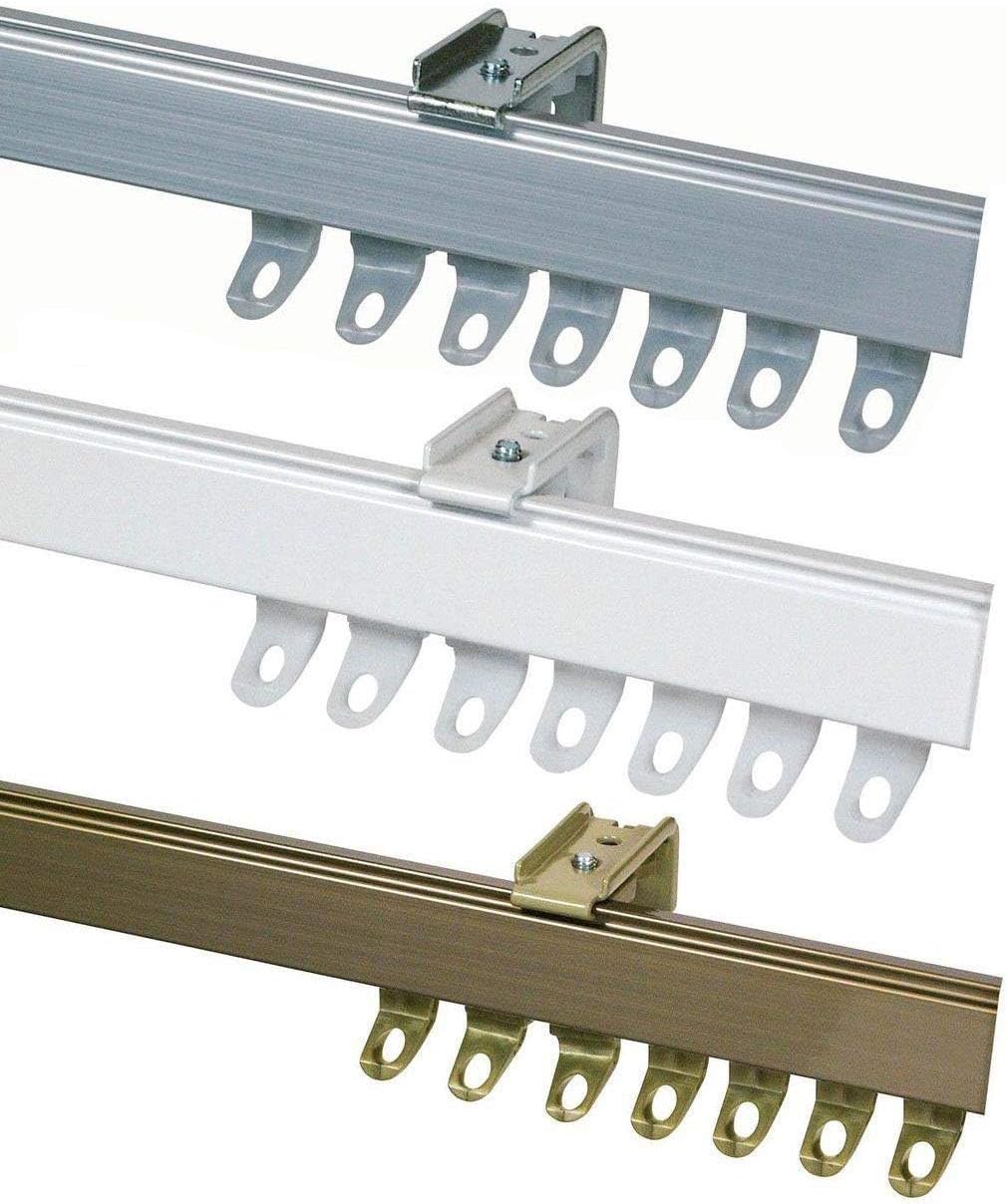 Speedy Fineline Curtain Track Set, White, 350 Cm Amazon.co.uk Home