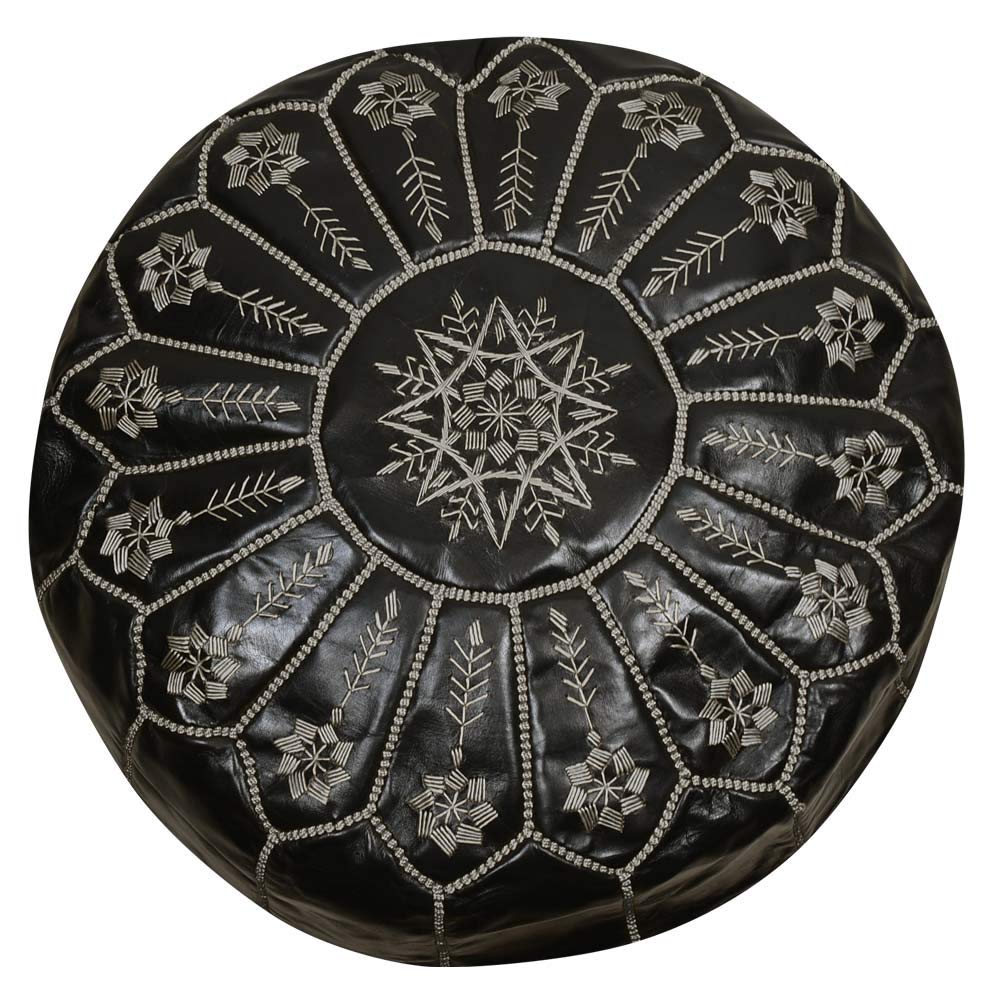 Amazon｜mocororo luxe モロッコ 本革 プフ プーフ スツール