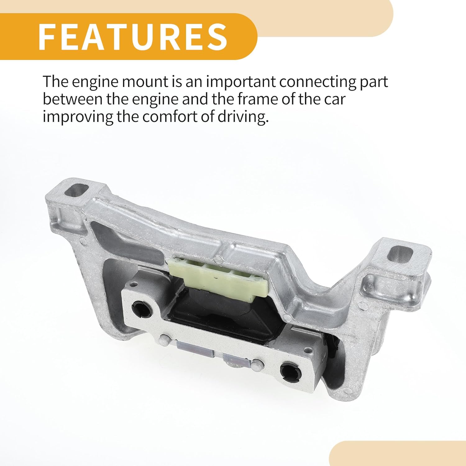2462402517 Engine Mounts for Mercedes-Benz CLA250 2014-2023 Right Side Engine Bracket for Mercedes-Benz GLA250 015-2020 Replace 246-240-17-17/ A4076/ 9868/ EM-7122