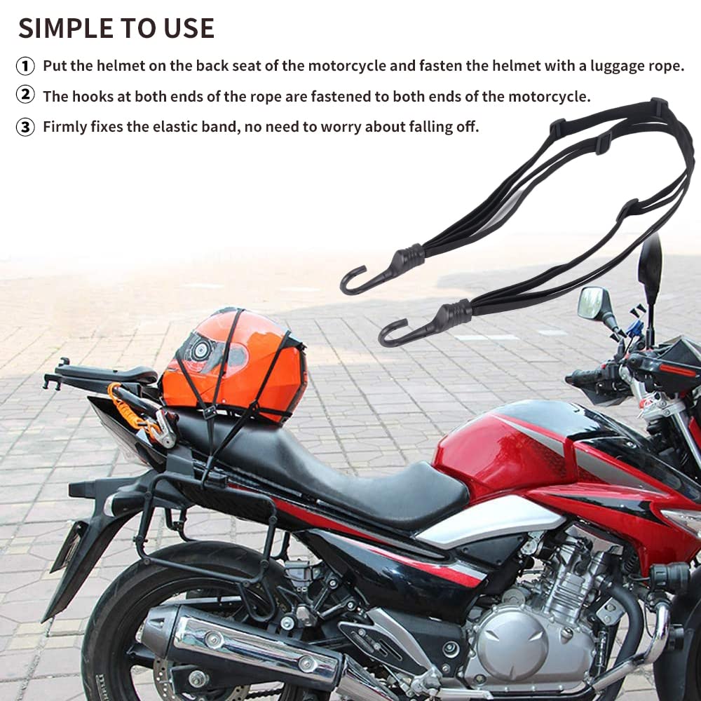Elastische Spanngurte Mit Karabinerhaken – 91 Cm & 183 Cm, Robust & Vielseitig Für Camping, Auto, Motorrad