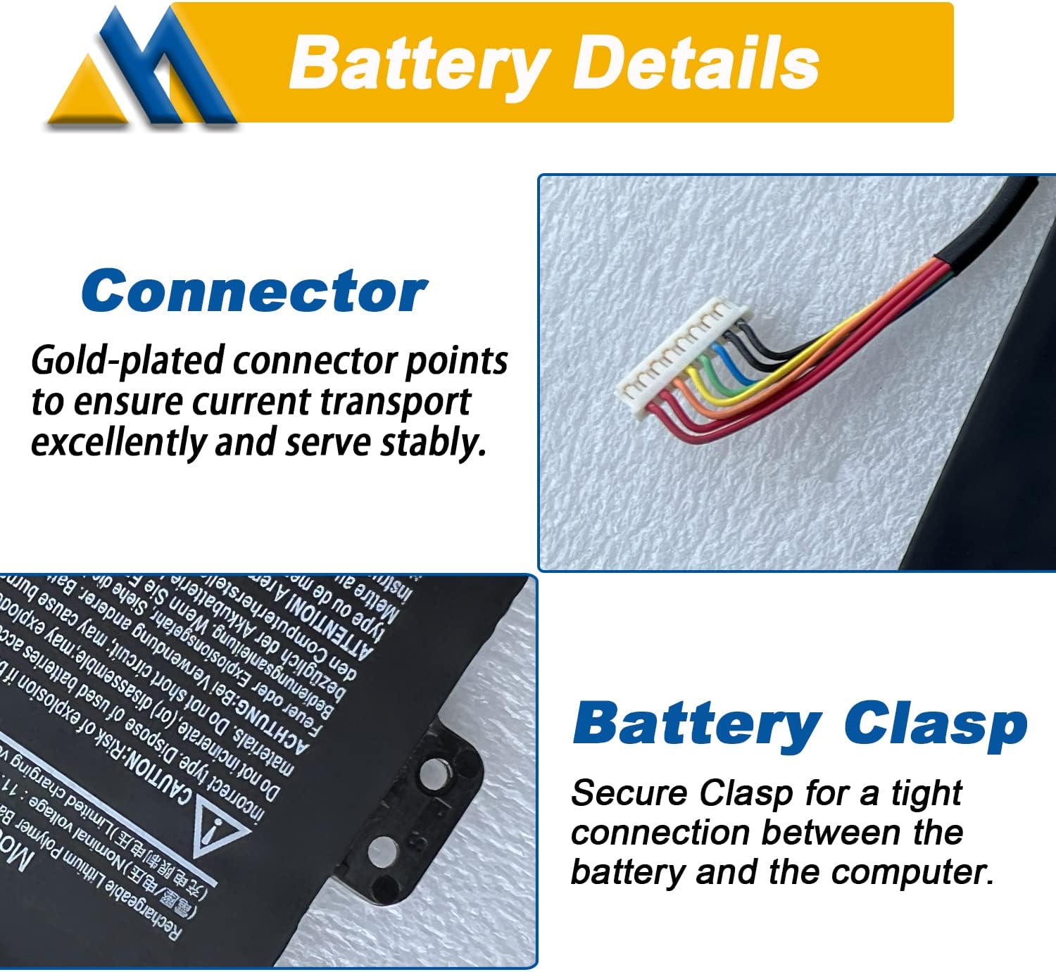 AP19A8K Battery Replace for Acer Chromebook Spin 311 CP311 CP311-1H CP311-2H CP311-1H-C1FS CP311-1H-C5PN CP311-1HN-C2DV CP311-2H-C679 CP311-2H-C7QD CP311-2H-C3KA Spin 511 R752T R752TN 40.22Wh