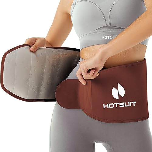 HOTSUIT Entrenador de cintura para sudar mujeres y hombres, cinturón reductor de cintura para pérdida de peso, entrenamiento de estómago, envoltura disponible en Yaxa Colombia