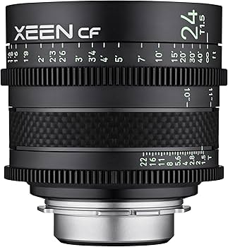 Amazon.co.jp: ROKINON XEEN Cf 24mm T1.5 Pro シネマレンズ カーボン