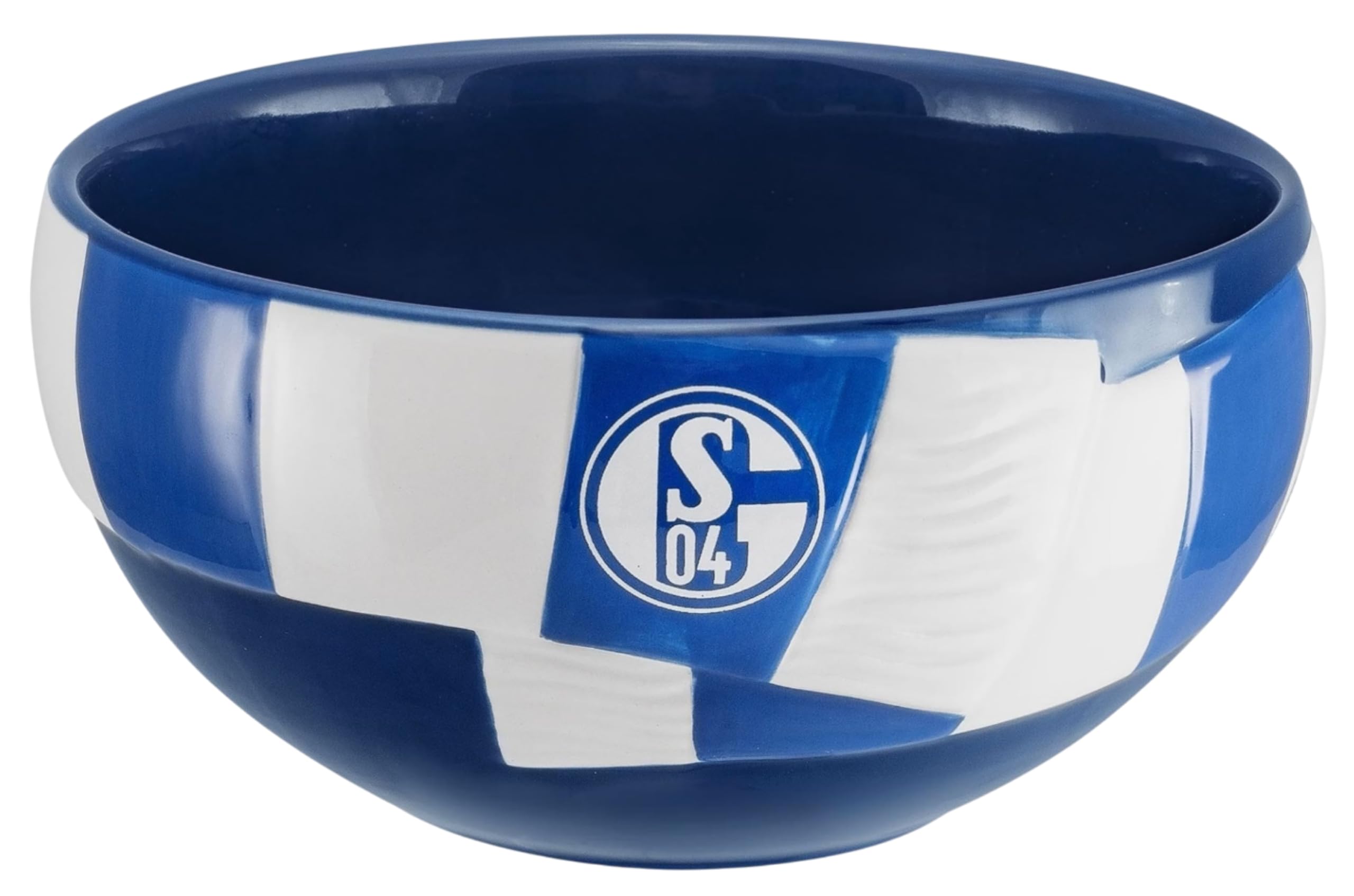 FC Schalke 04 Müslischale im Schal-Design | blau-weiß | Schale S04