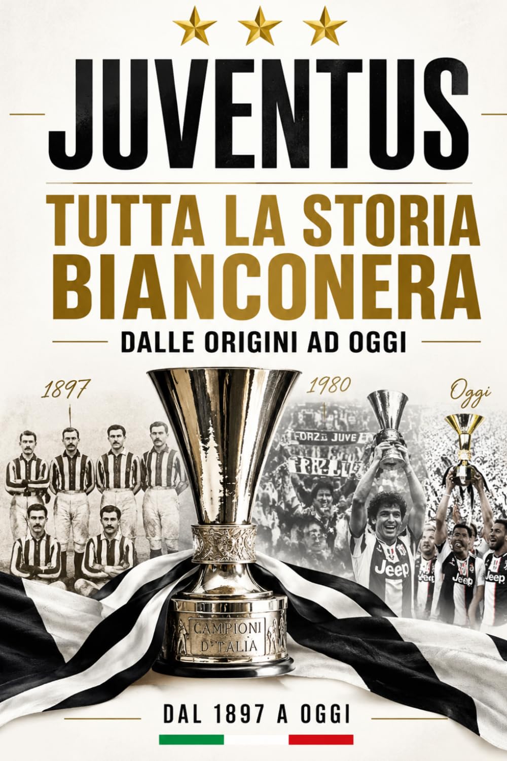 JUVENTUS: Tutta la Storia Bianconera dalle Origini ad Oggi (CALCIO ITALIANO)