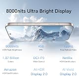 HONOR 600 5G Mobile Phone | 200MP Ultra-clear Night Camera | 6400mAh Long-life Battery | 8GB RAM 256GB | IP68 IP69 IP69K Water | Next-Gen Snapdragon 7 Performance Chip | Dual SIM | Black - 5