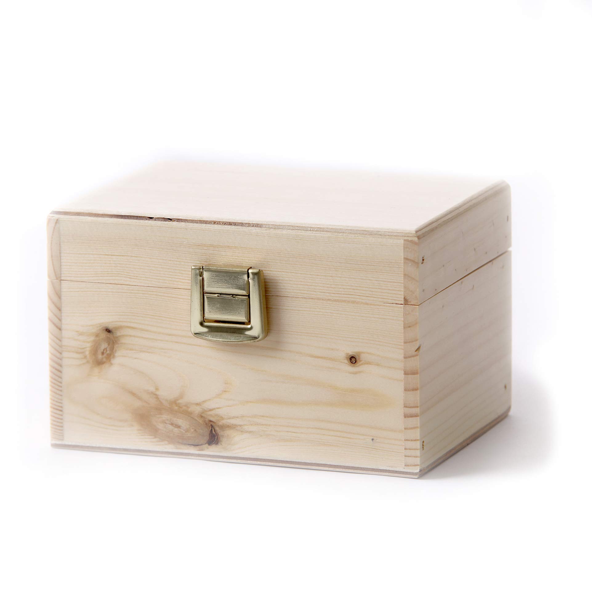 Wooden Aromatherapy Gift Box - (Empty But Can Hold 6 x 10ml Glass Bottles)