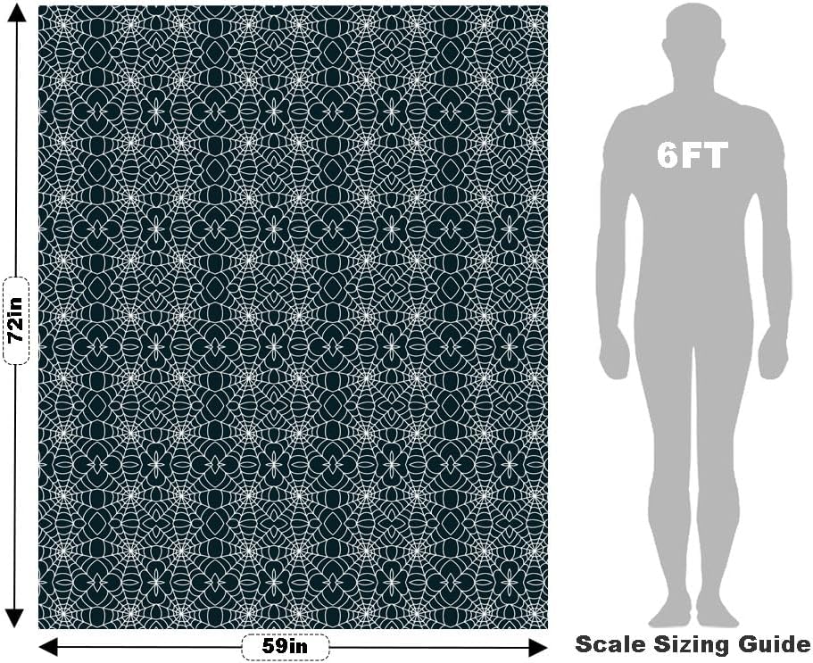 Rwraps Spider Mandala Webbing Gloss Vinyl Film Wrap 59in x 27ft Vinyl Vehicle Car Film Sheet Roll