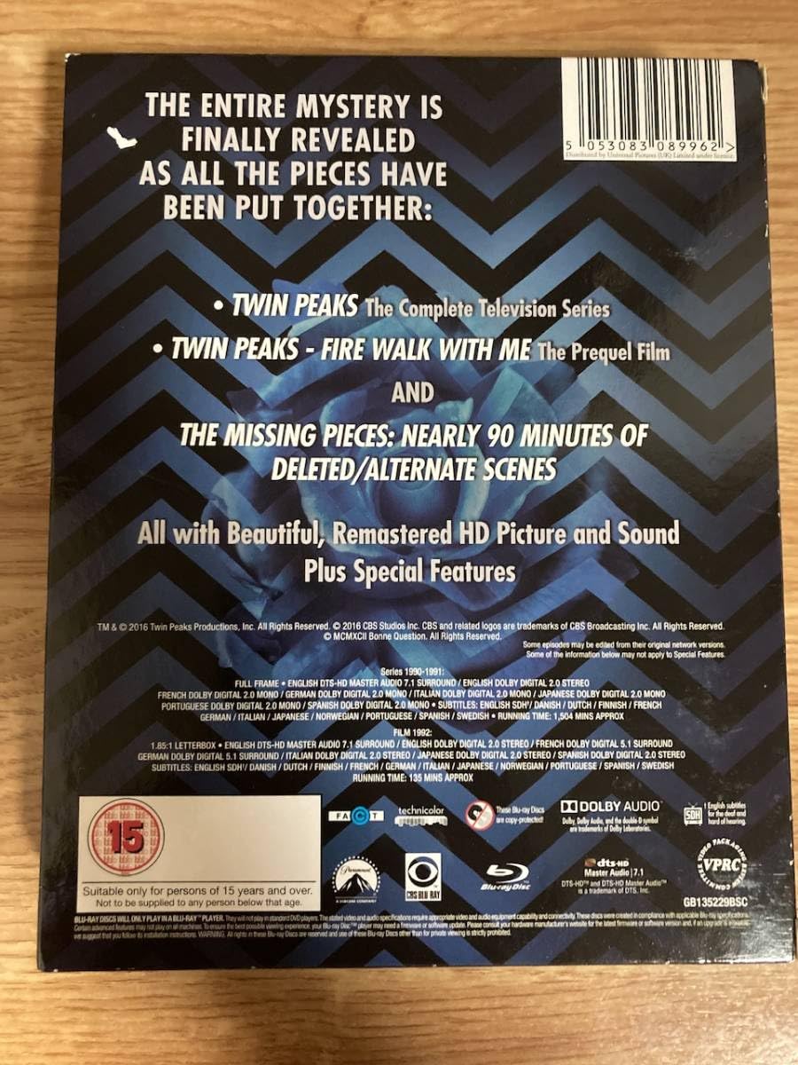 ツインピークス The Return （最新作）  コンプリート ブルーレイ ツインピークス The Return （最新作） コンプリート ブルーレイ