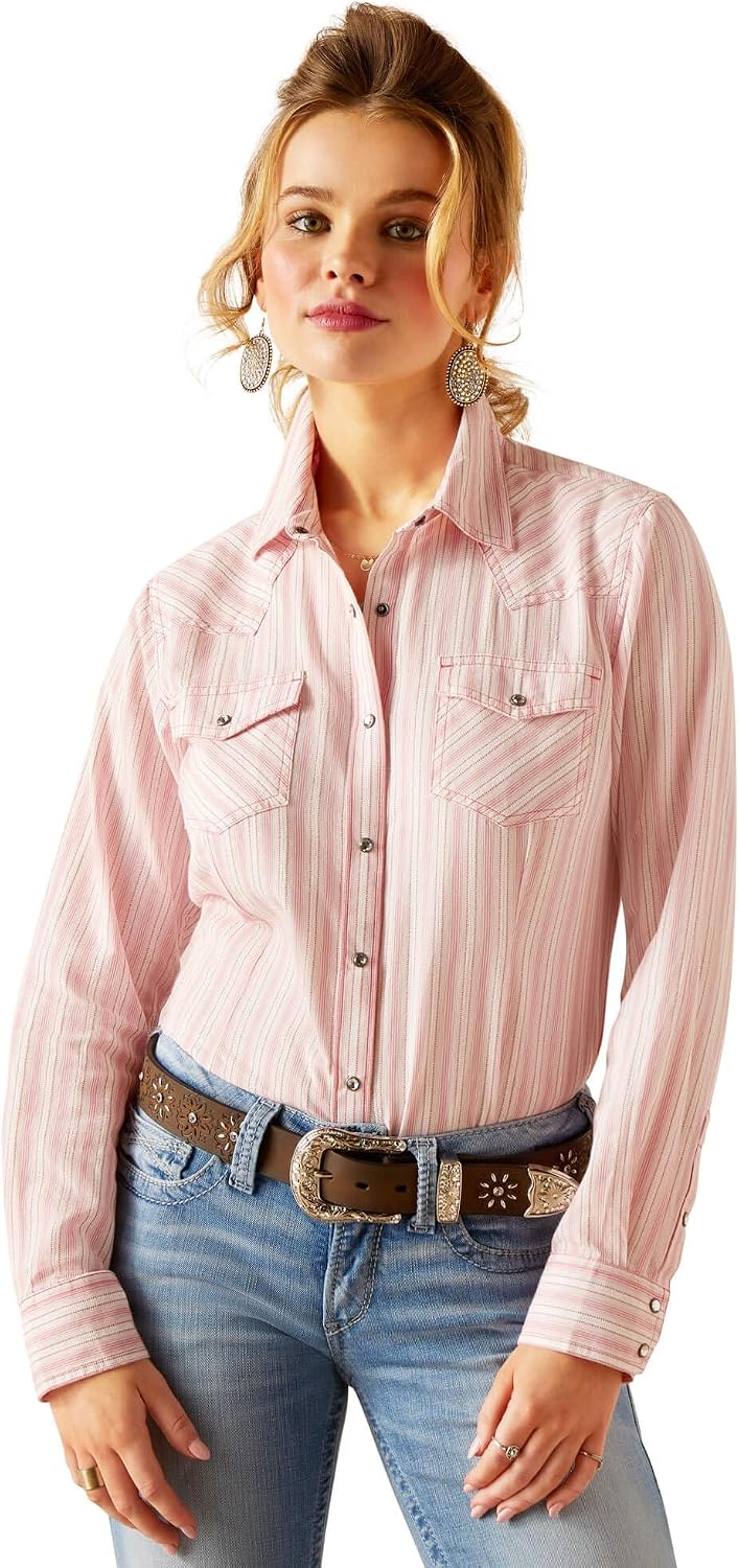 Yellowstone Dutton Ranch Logo Light Wash Denim Shirt Blue
