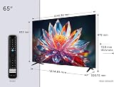TCL 65T6C 65” QLED 4K HDR TV, Fire TV (Téléviseur Intelligent avec Dolby Vision et Atmos, HDR10+, Appuyez et Demandez à Alexa) - 2